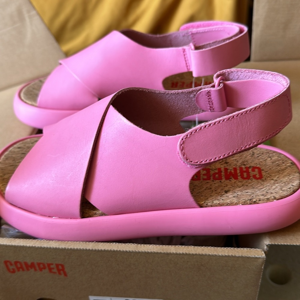 Camper, woman’s sandals, lightweight, never worn, pink, in a box - Picture 3 of 7